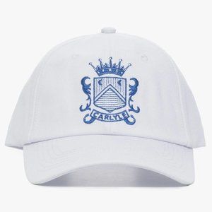 THE CARLYLE Hotel x FRAME Collab White Baseball Cap Hat O/S. NWT LIMITED EDITION